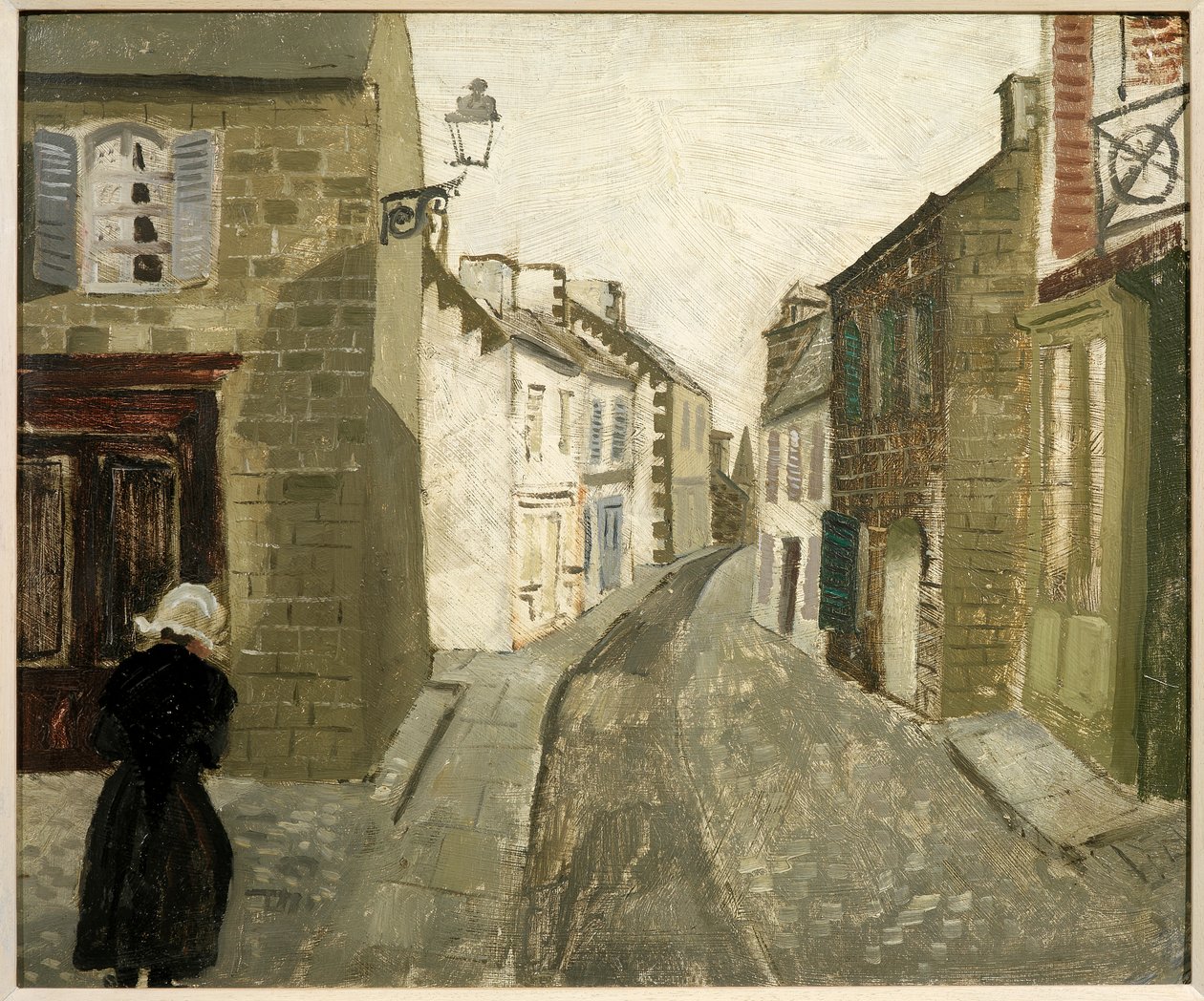 Gatubild i Treboul, 1930 av Christopher Wood