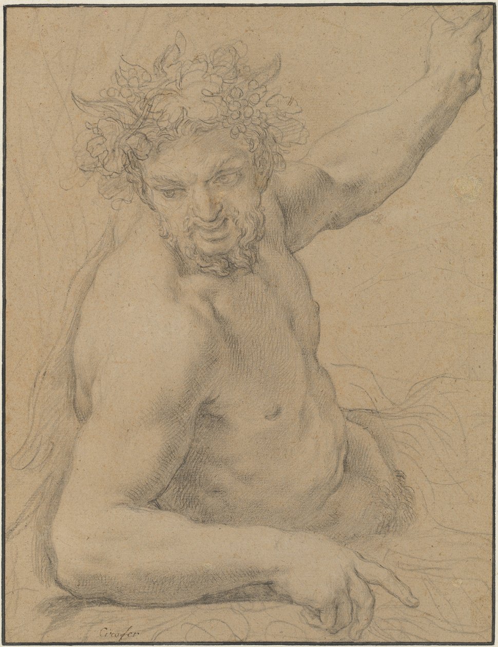 Faun Liggande av Ciro Ferri