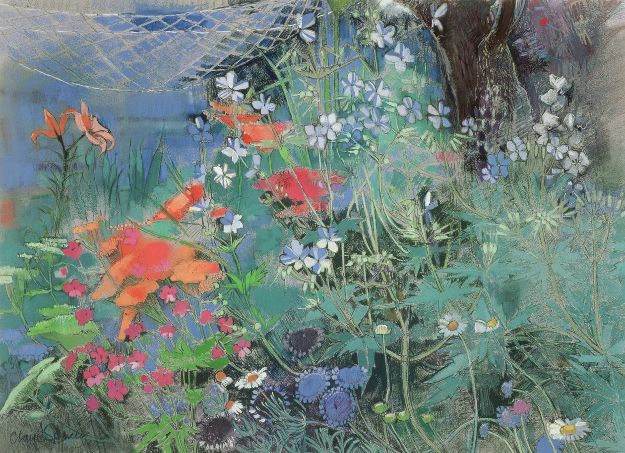 Sommarträdgård av Claire Spencer