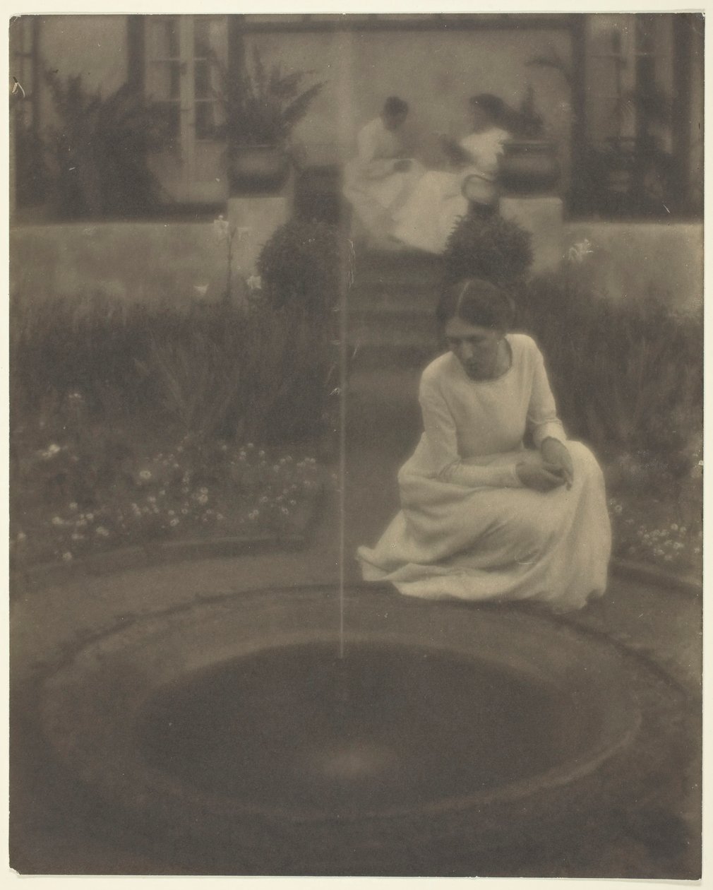 Fontänen, 19051906. av Clarence H White