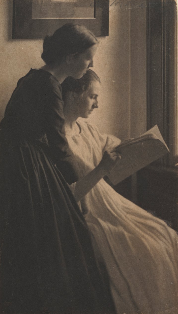 Läsarna, 1897. av Clarence H. White