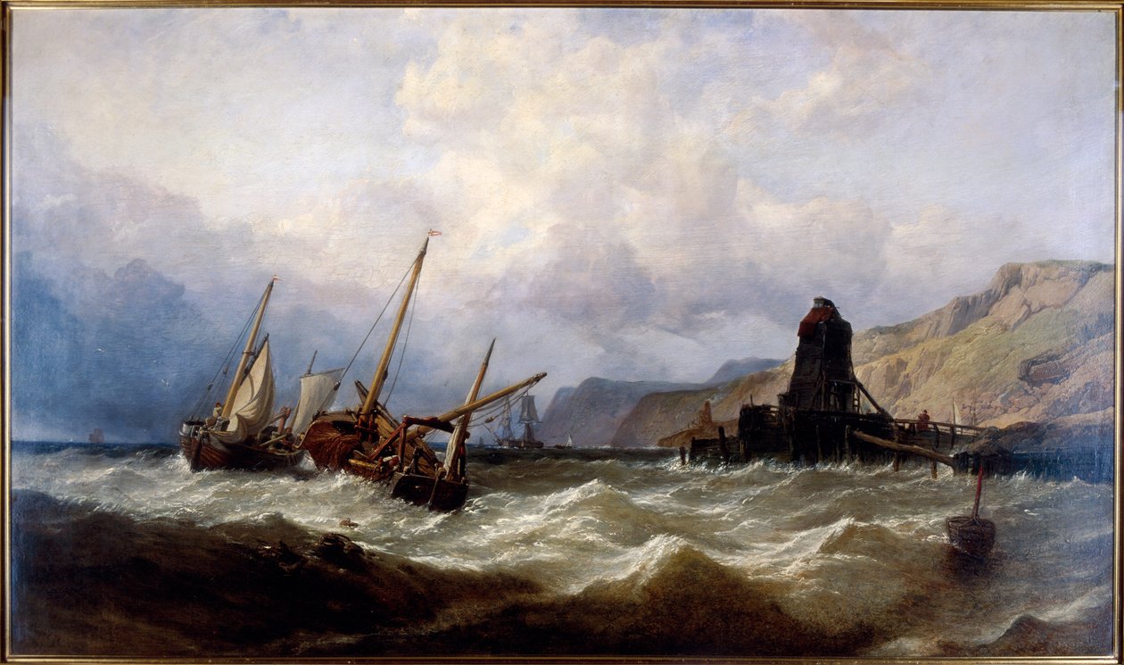 Oxwich Bay, södra Wales av Clarkson Stanfield