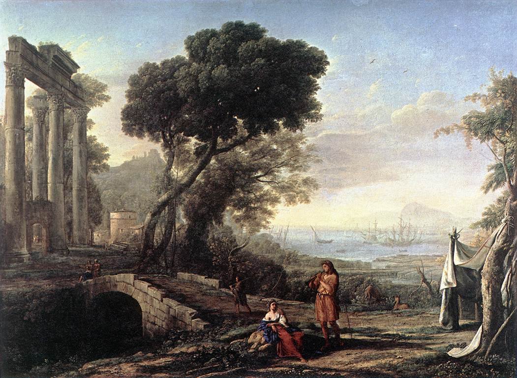 Italian Coastal Landscape av Claude Lorrain