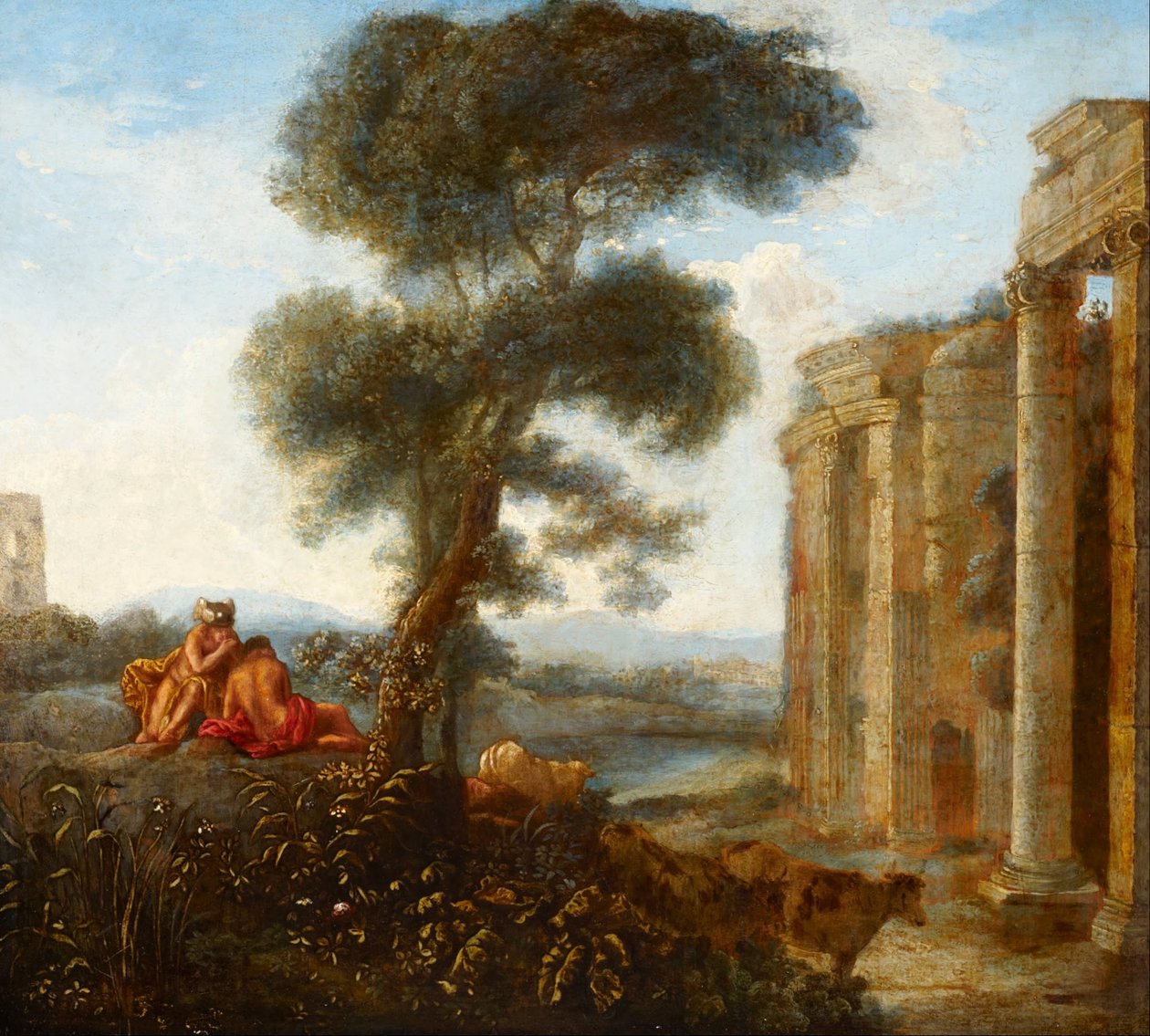 Mercury and Argus av Claude Lorrain