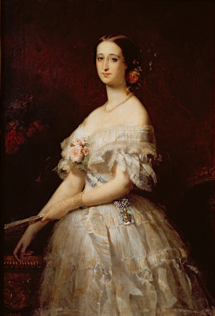 Kejsarinnan Eugenie av Claude Marie Dubufe