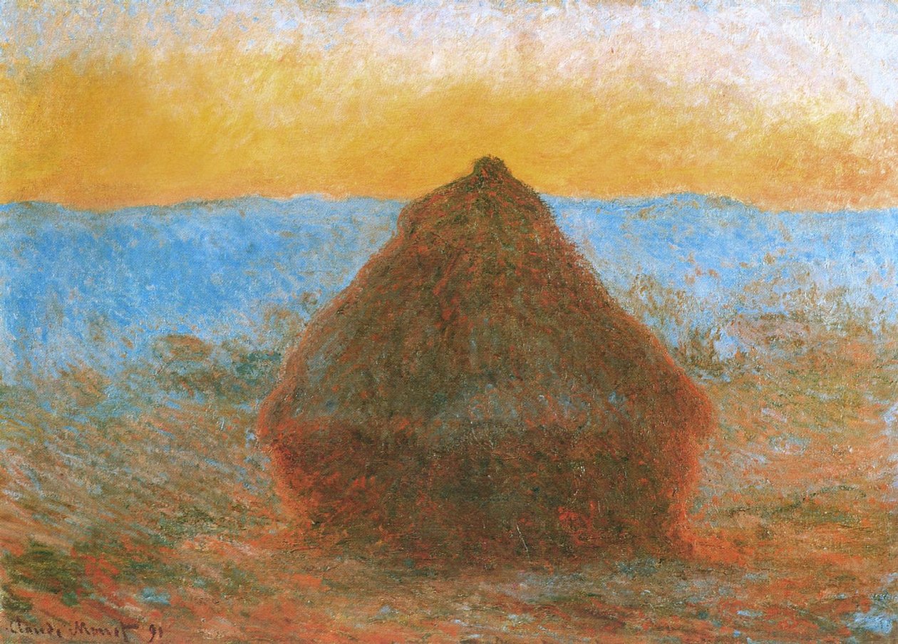  La Meulen av Claude Monet