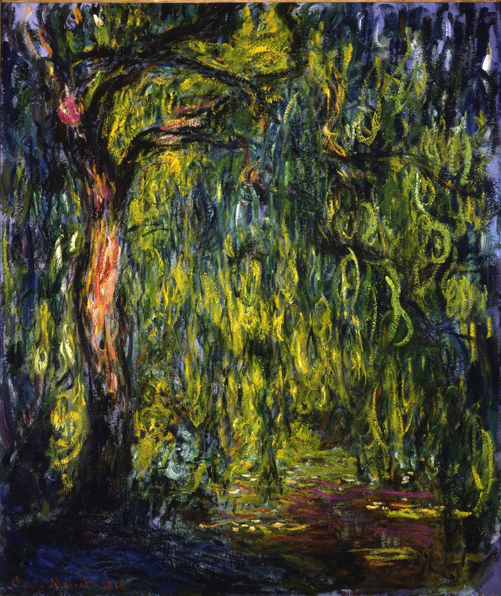  Weeping Willown av Claude Monet