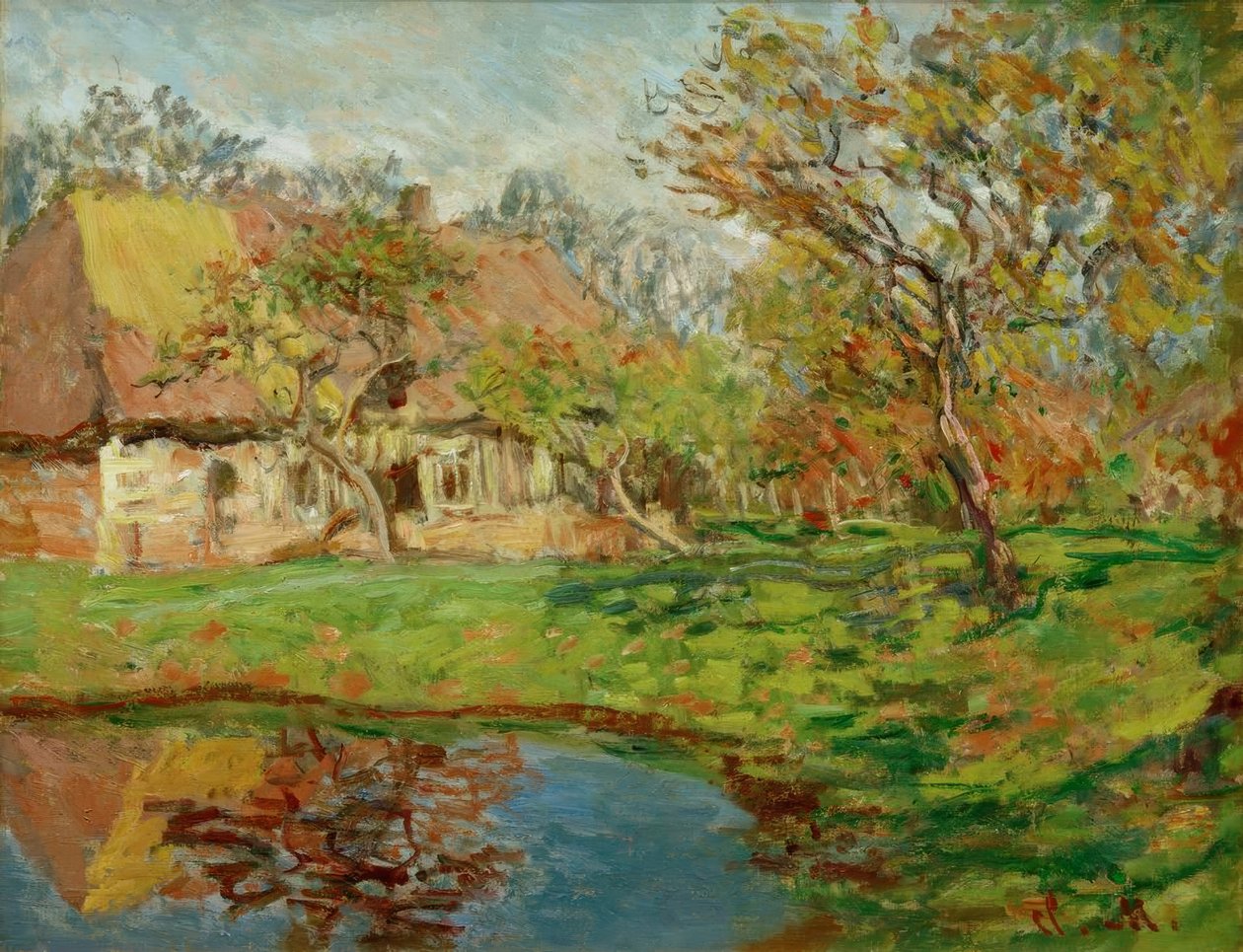 Norman stuga av Claude Monet