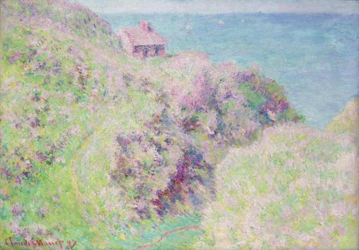 Tullhuset i Varengeville, 1897 av Claude Monet