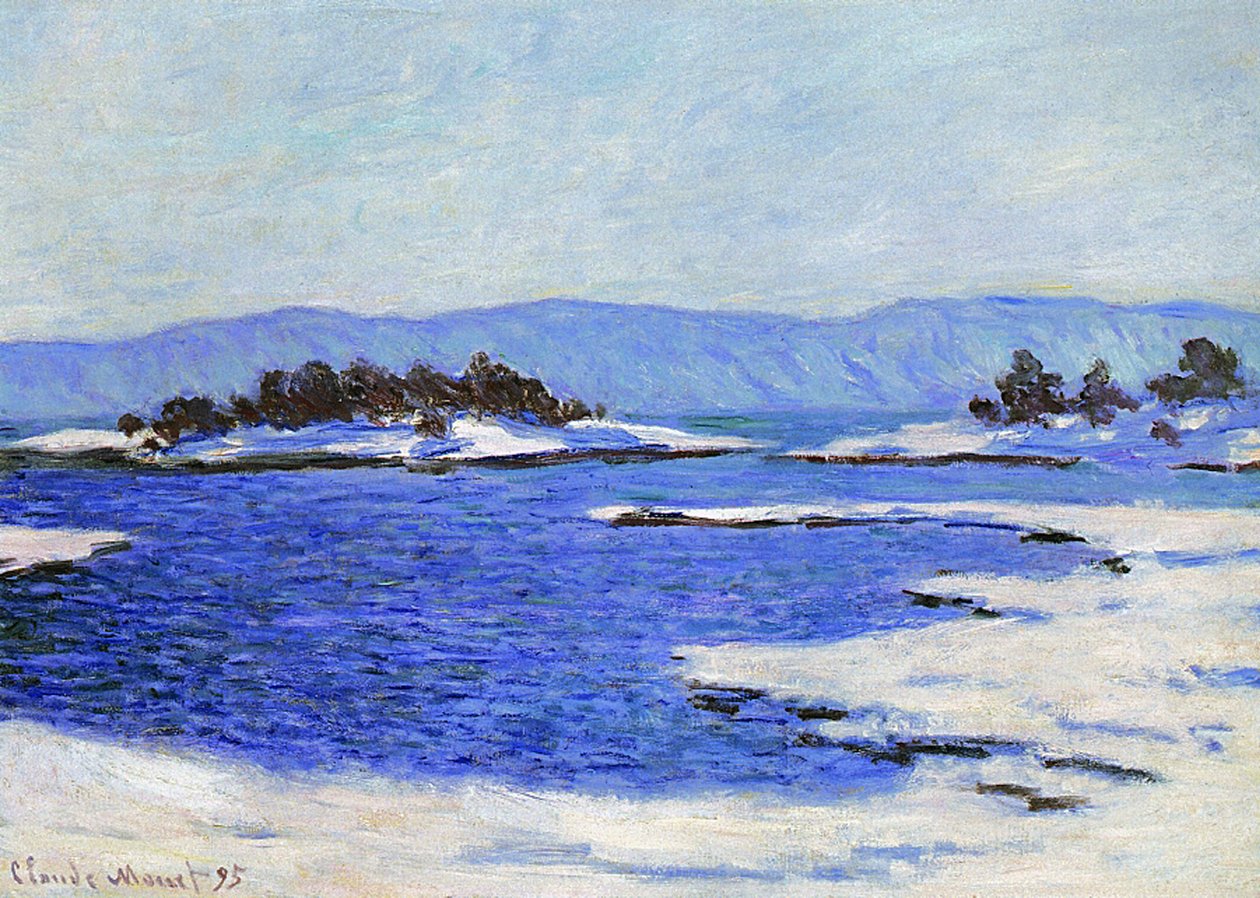 Fjorden i Christiania, Norge, 1895 av Claude Monet