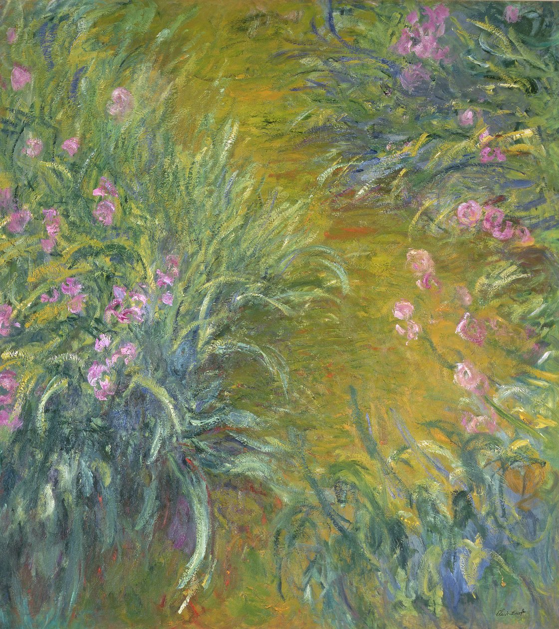 Iris av Claude Monet