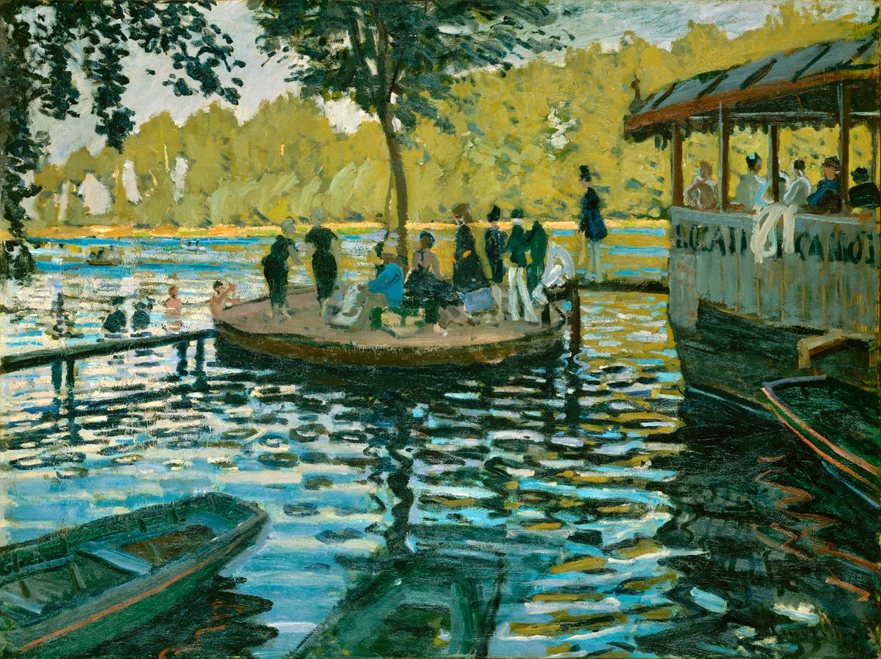 La Grenouillère av Claude Monet