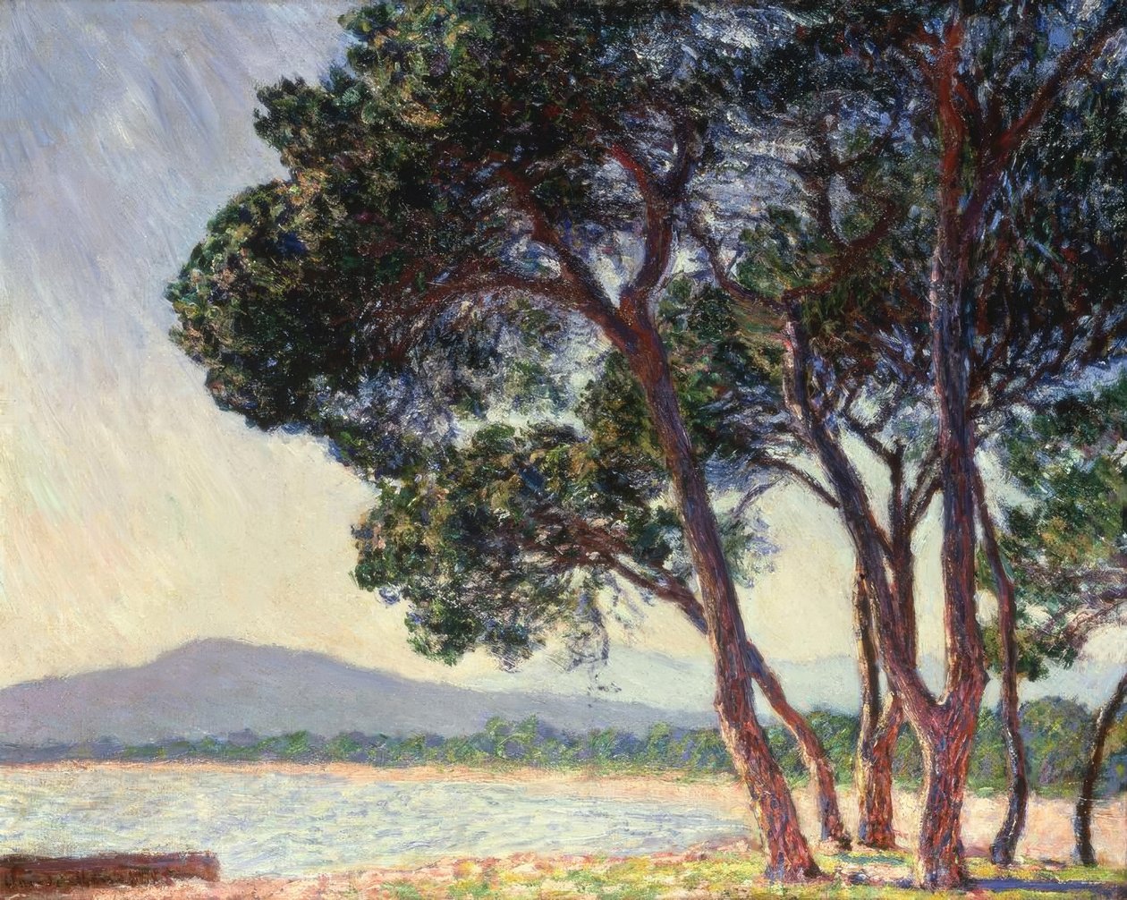 Juan Les-Pins strand av Claude Monet