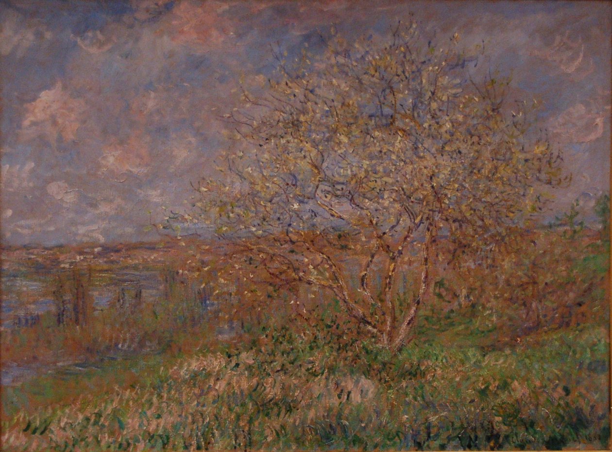 Le Printemps  av Claude Monet
