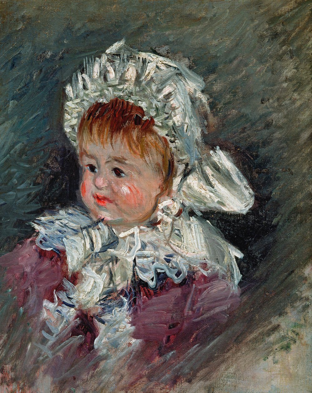 Michel Monet (1878-1966) som en baby, 1878-79 av Claude Monet