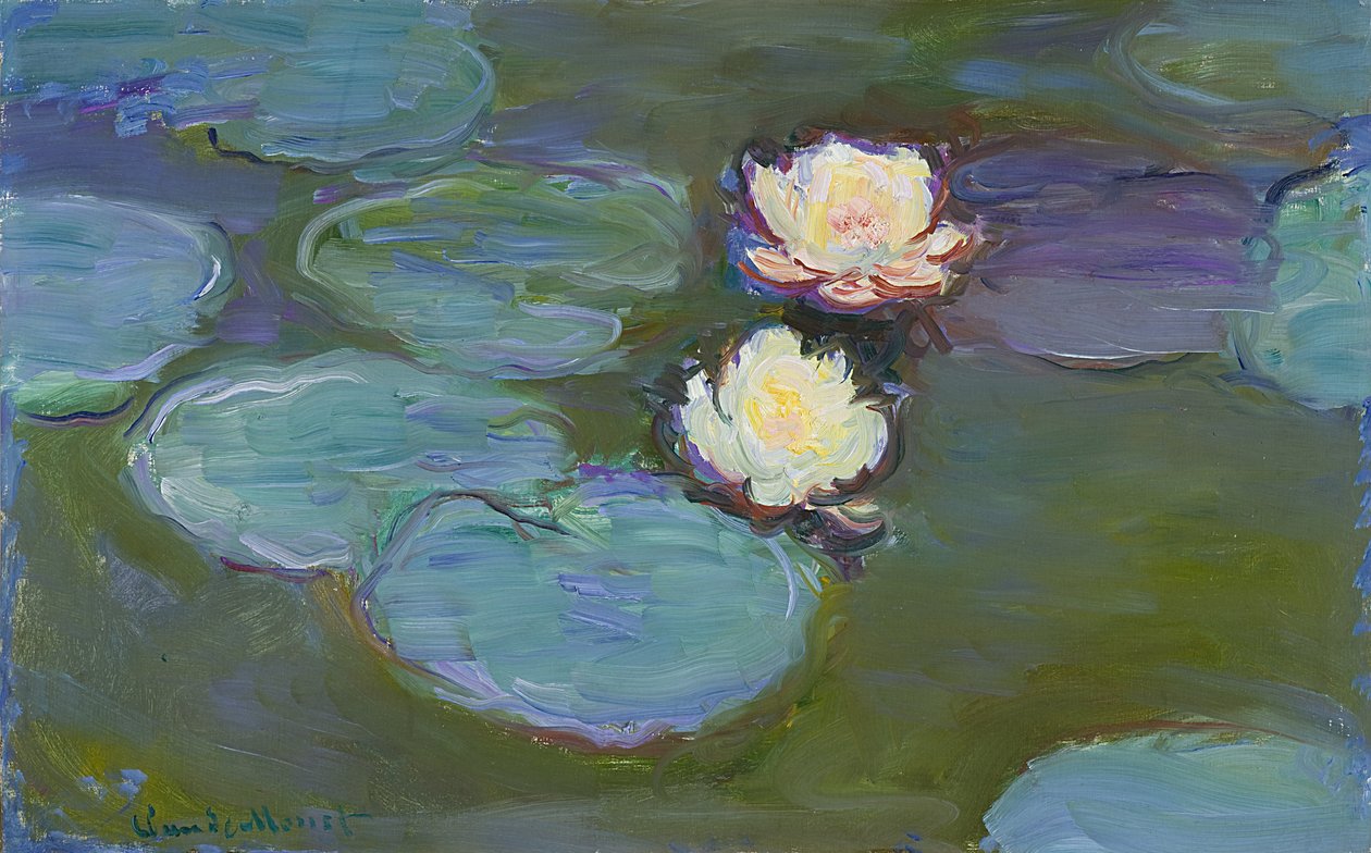 Nympheas, 1897-8 av Claude Monet