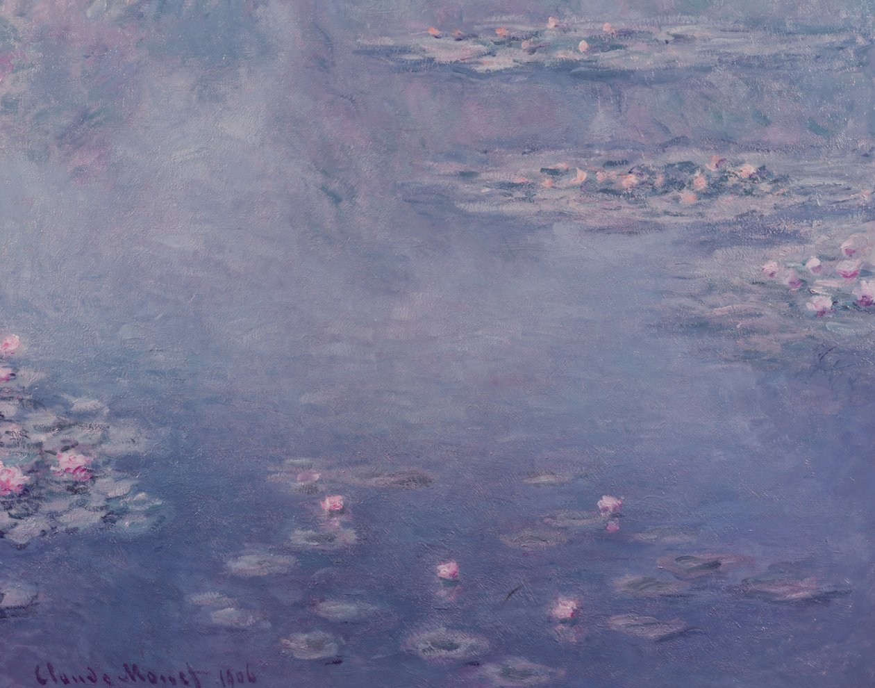 Nympheas, 1906 av Claude Monet