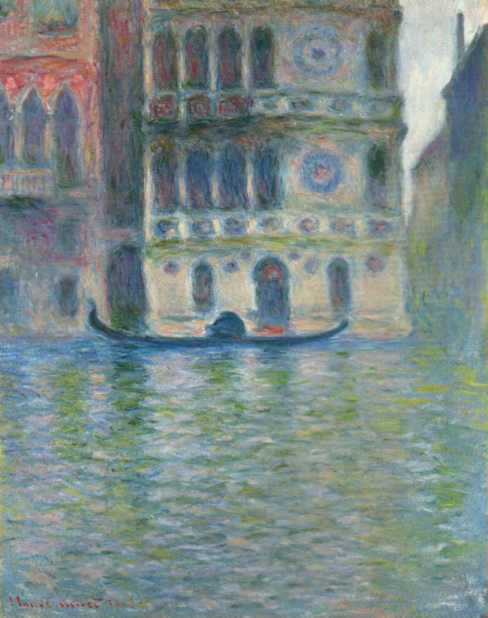 Palazzo Dario, Venice av Claude Monet