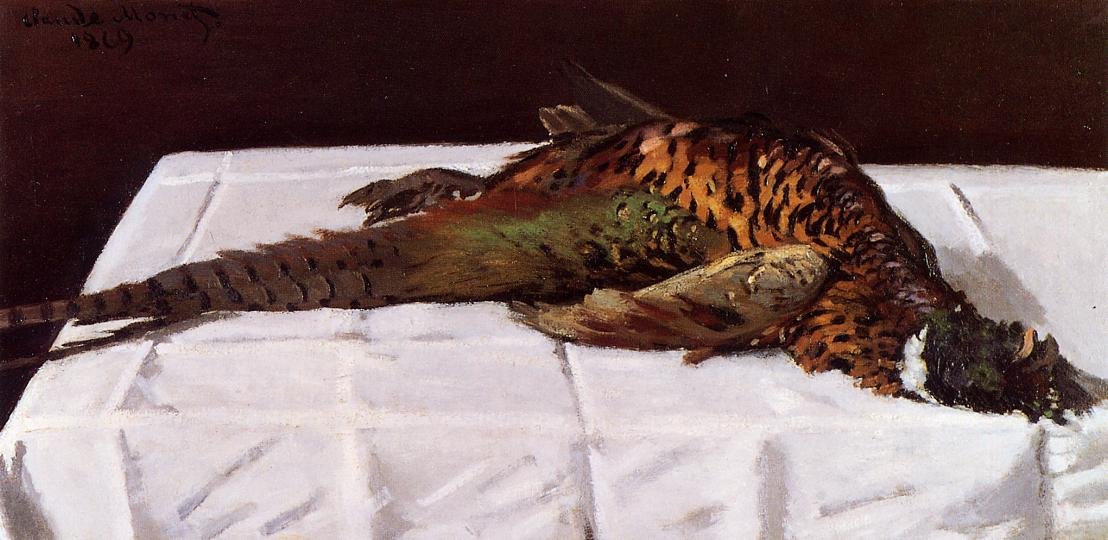 Pheasant av Claude Monet