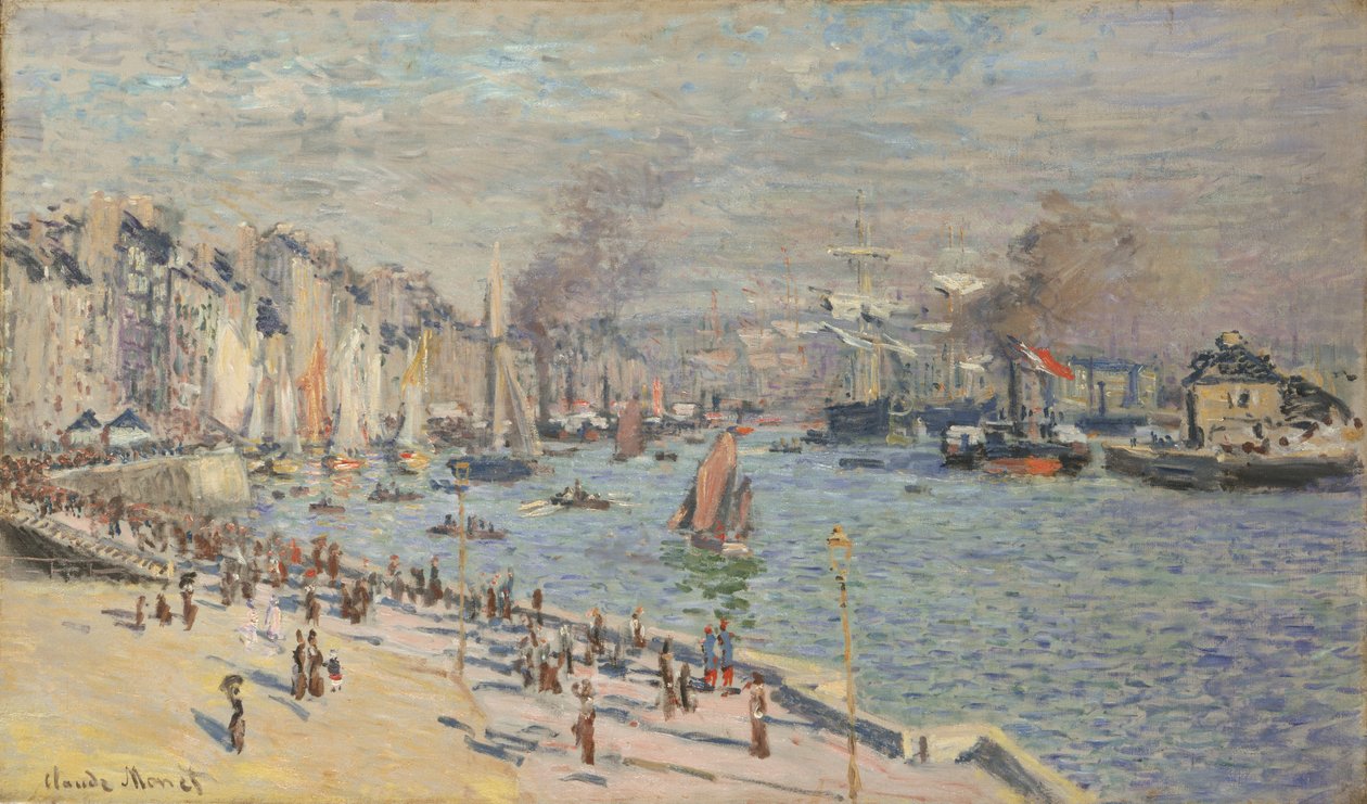 Port of Le Havre av Claude Monet