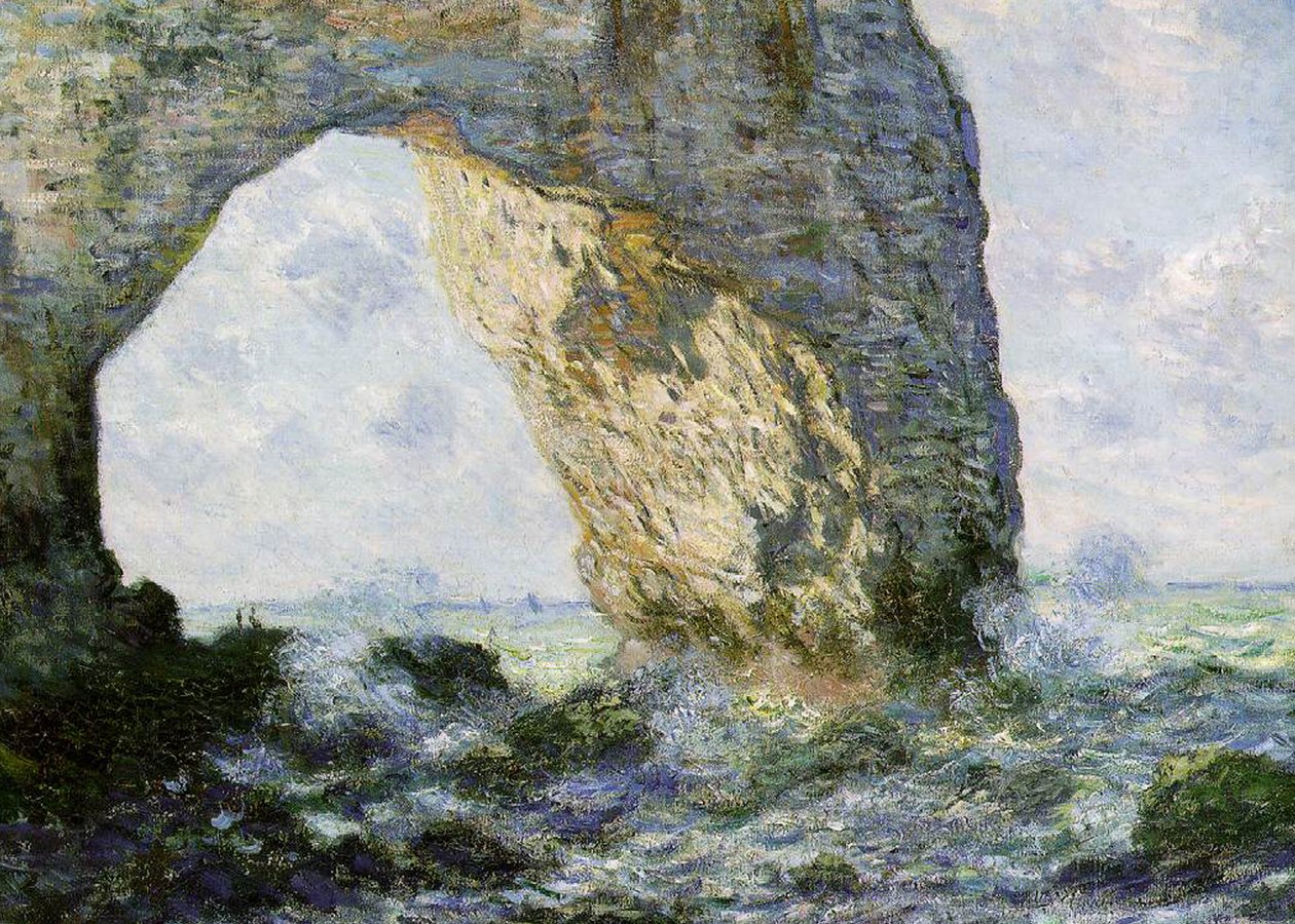Rock Arch av Claude Monet
