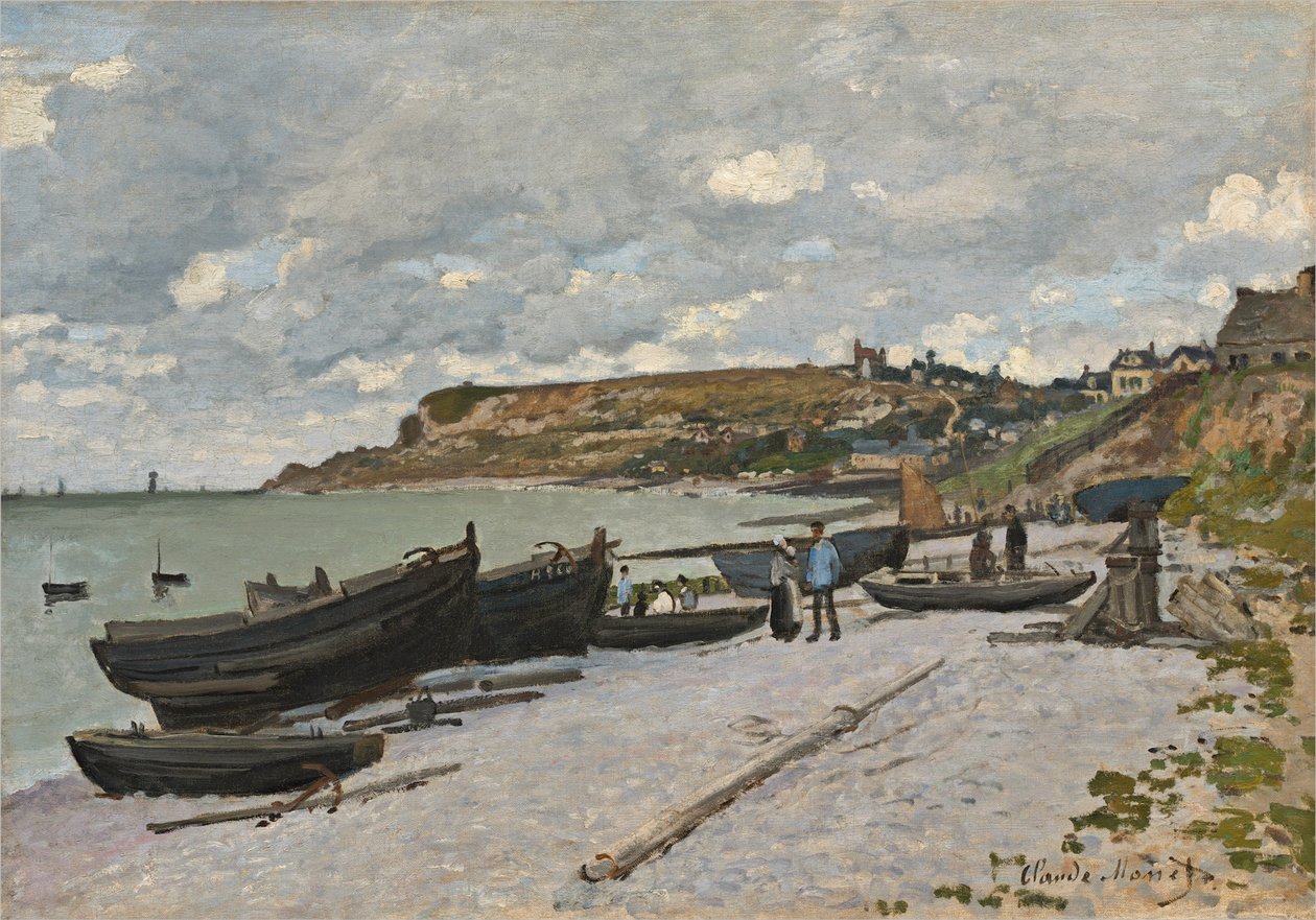 Sainte-Adresse, 1867 av Claude Monet