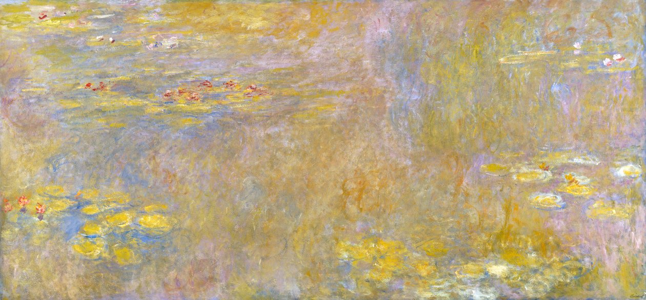 Seerosen (»Gelbes Nirwana«) Water-Lilies av Claude Monet