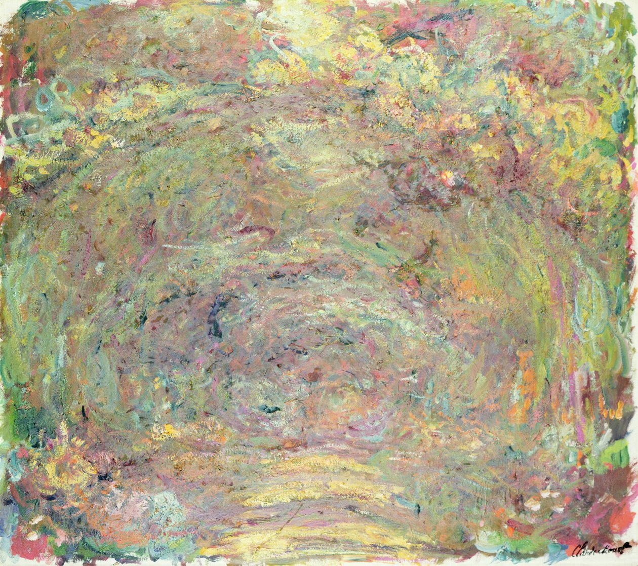 Shaded Path, c.1920 av Claude Monet