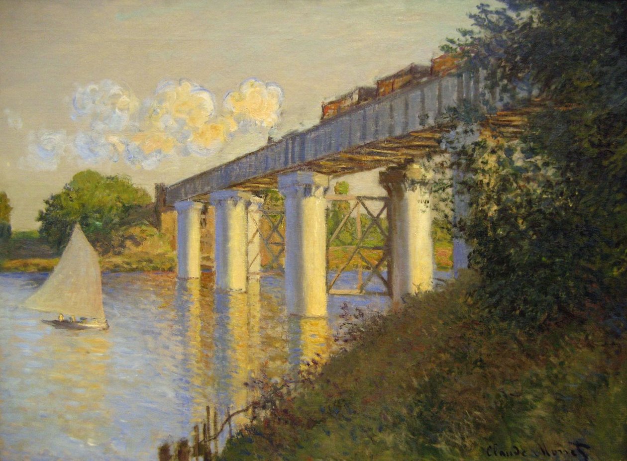 The Bridge at Argenteuil av Claude Monet