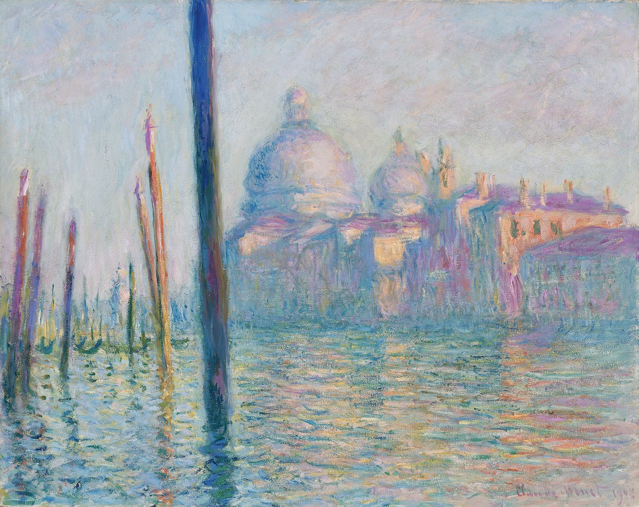 The Grand Canal av Claude Monet