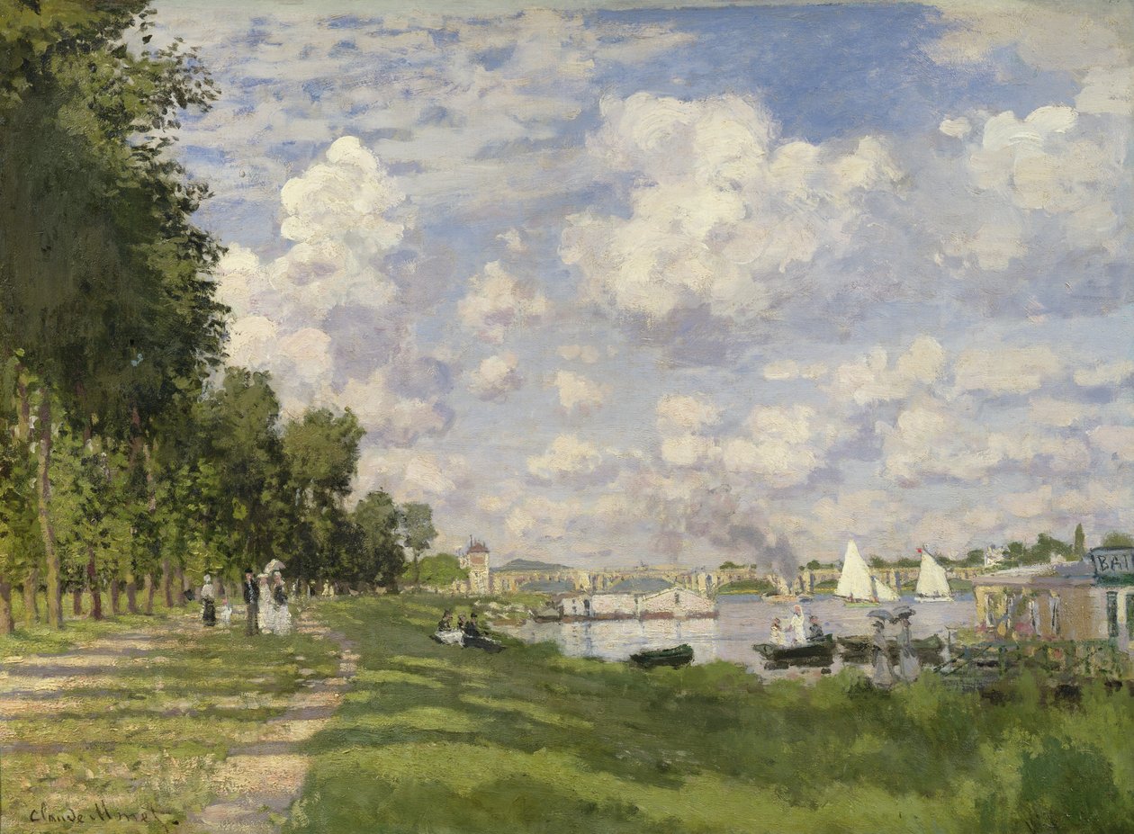 Marinan i Argenteuil, 1872 av Claude Monet