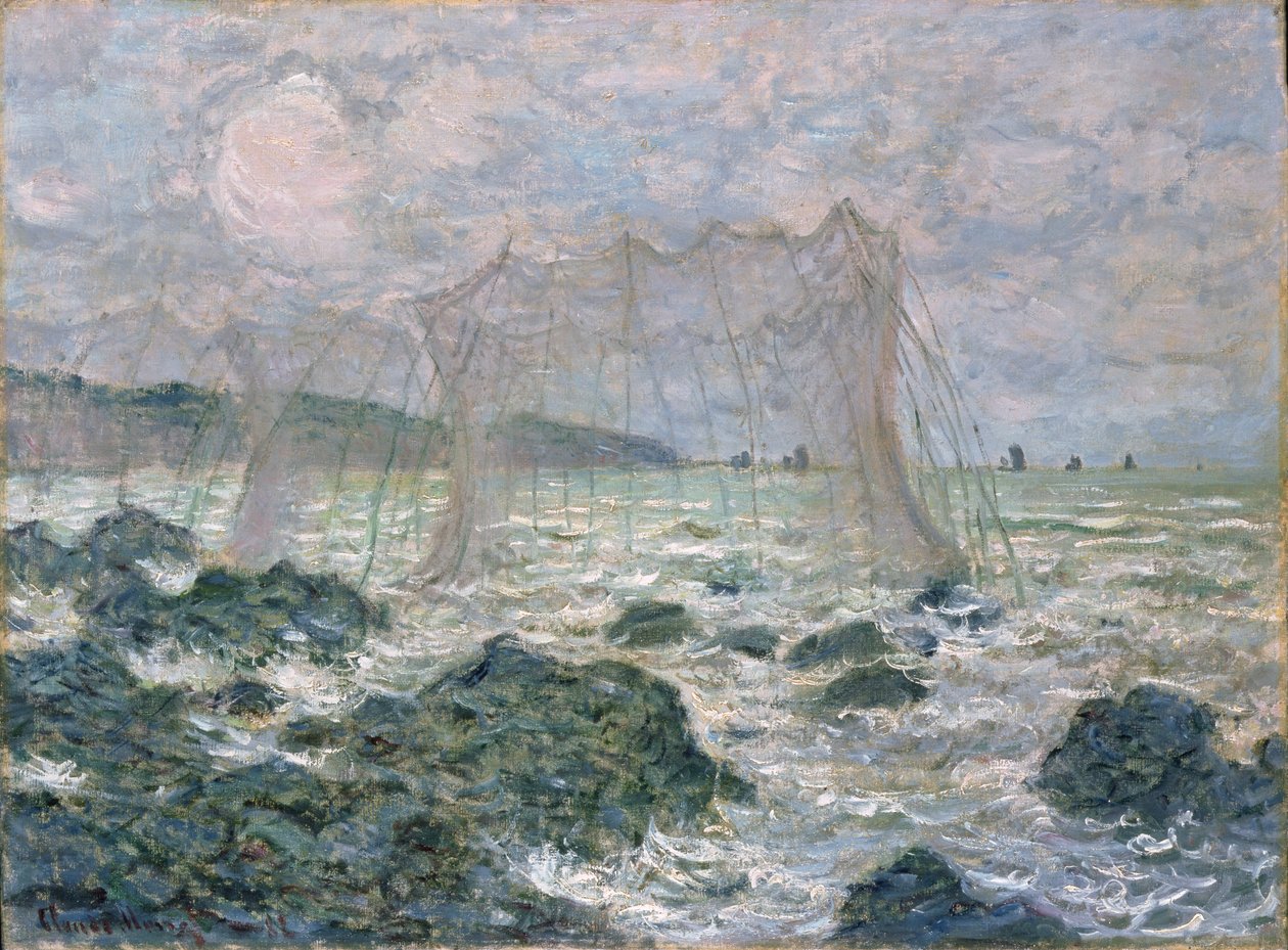 The Nets, 1882 av Claude Monet