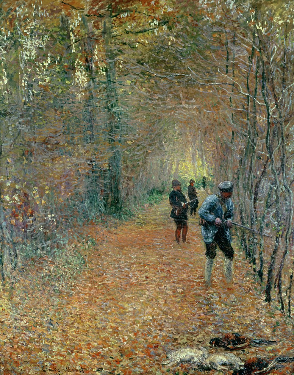Skottet, 1876 av Claude Monet