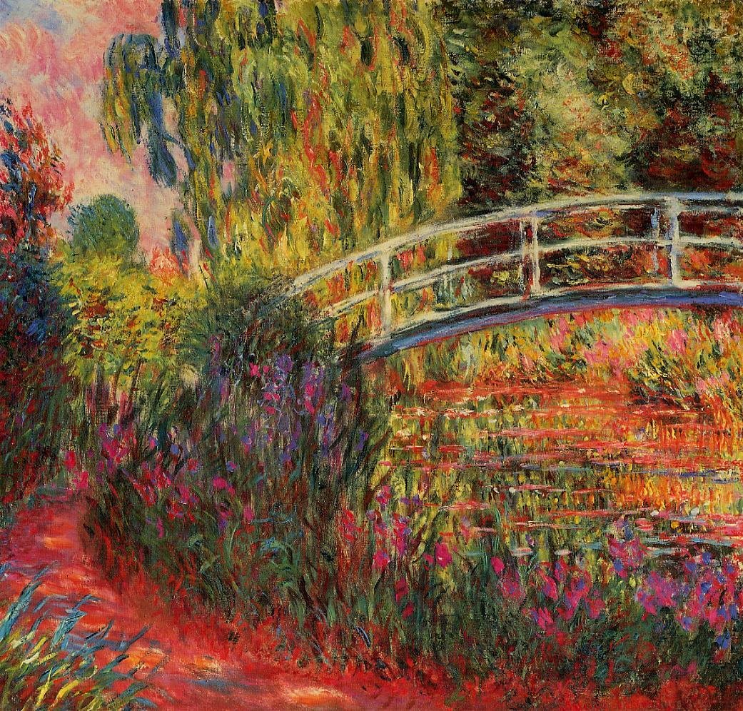 The Water-Lily Pond av Claude Monet