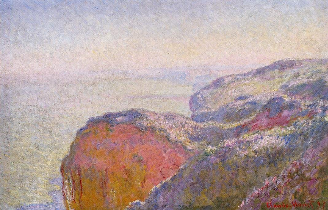 Val-Saint-Nicolas, near Dieppe in the Morningn av Claude Monet