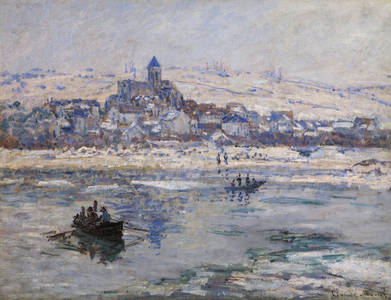 Vétheuil in Winter av Claude Monet