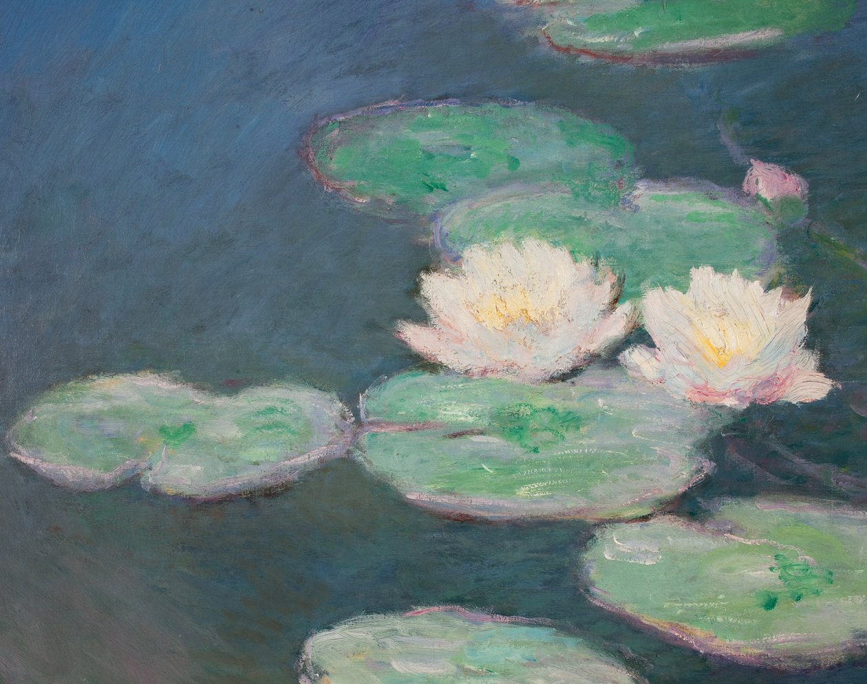 Näckrosor, Afton; detalj (se även 154665) av Claude Monet