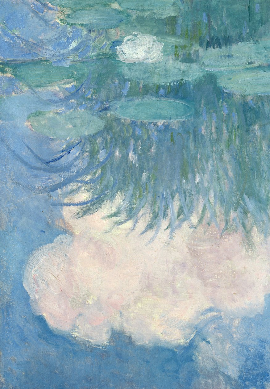 Vattenliljor, detalj, 1914-17 (se även 82318) av Claude Monet