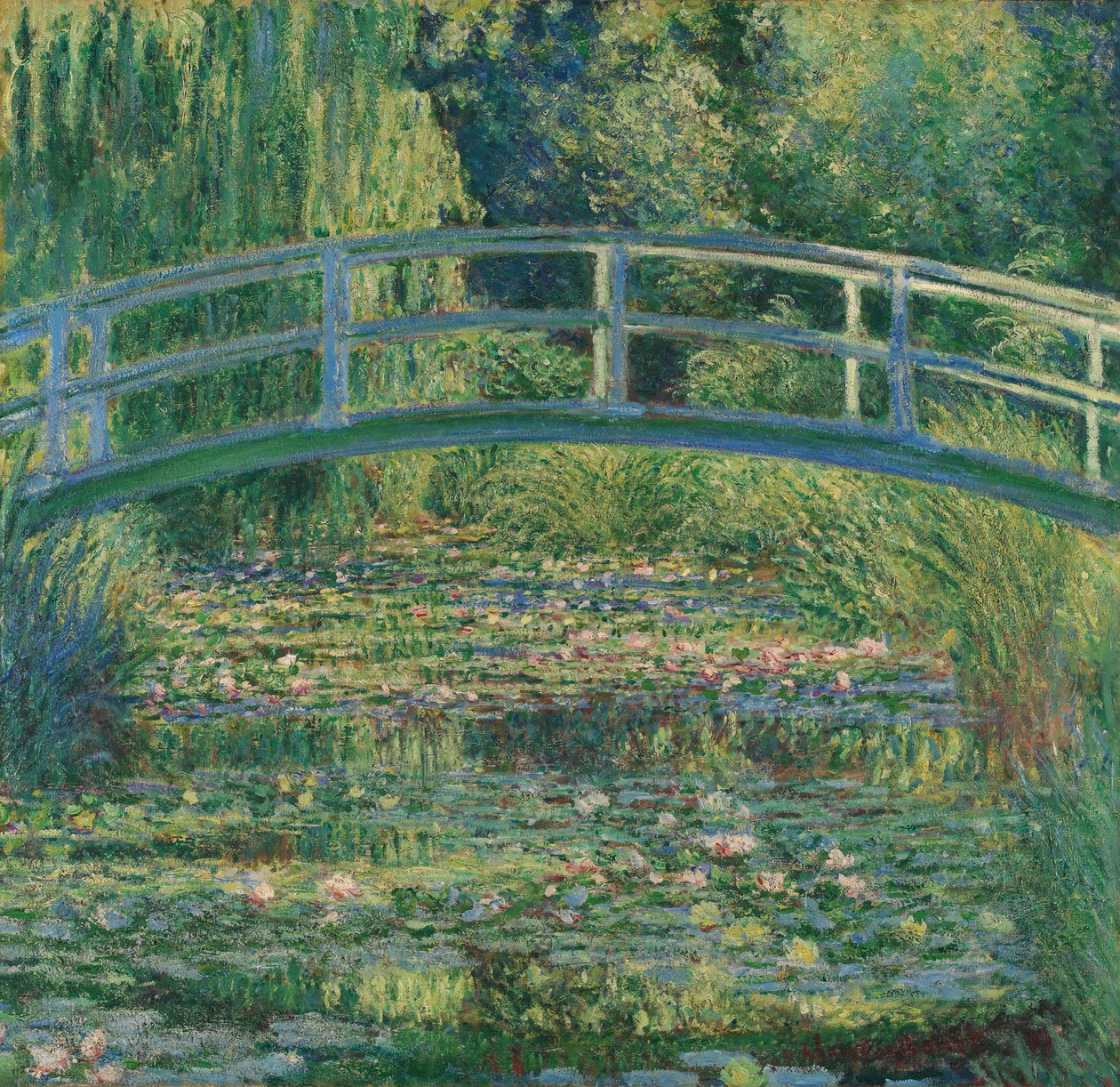 Näckrosdamm, 1899 av Claude Monet