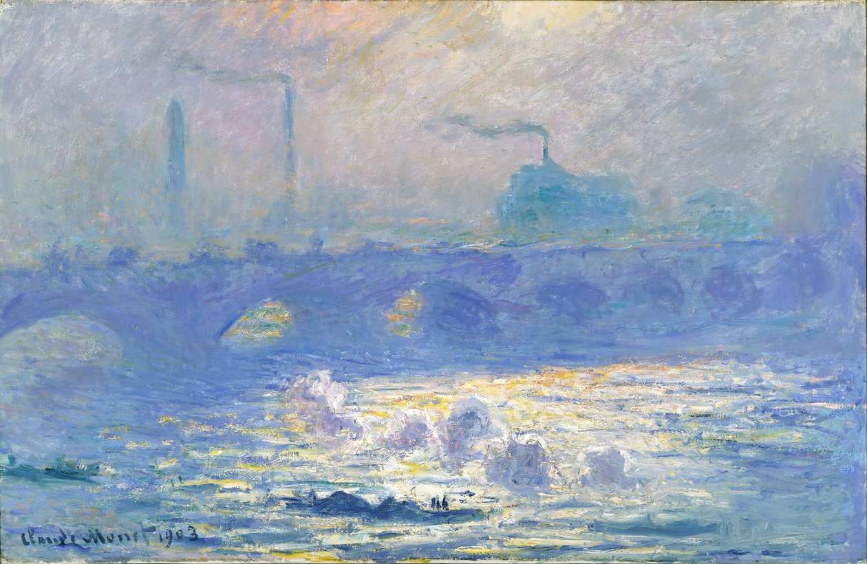 Waterloo Bridge av Claude Monet