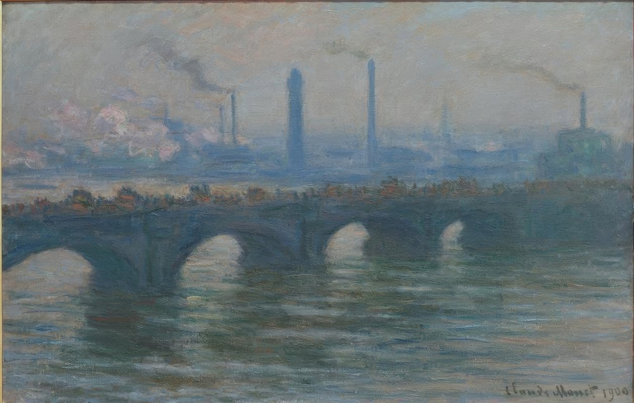 Waterloo Bridge av Claude Monet