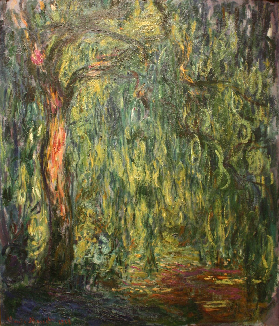 Weeping Willow  av Claude Monet