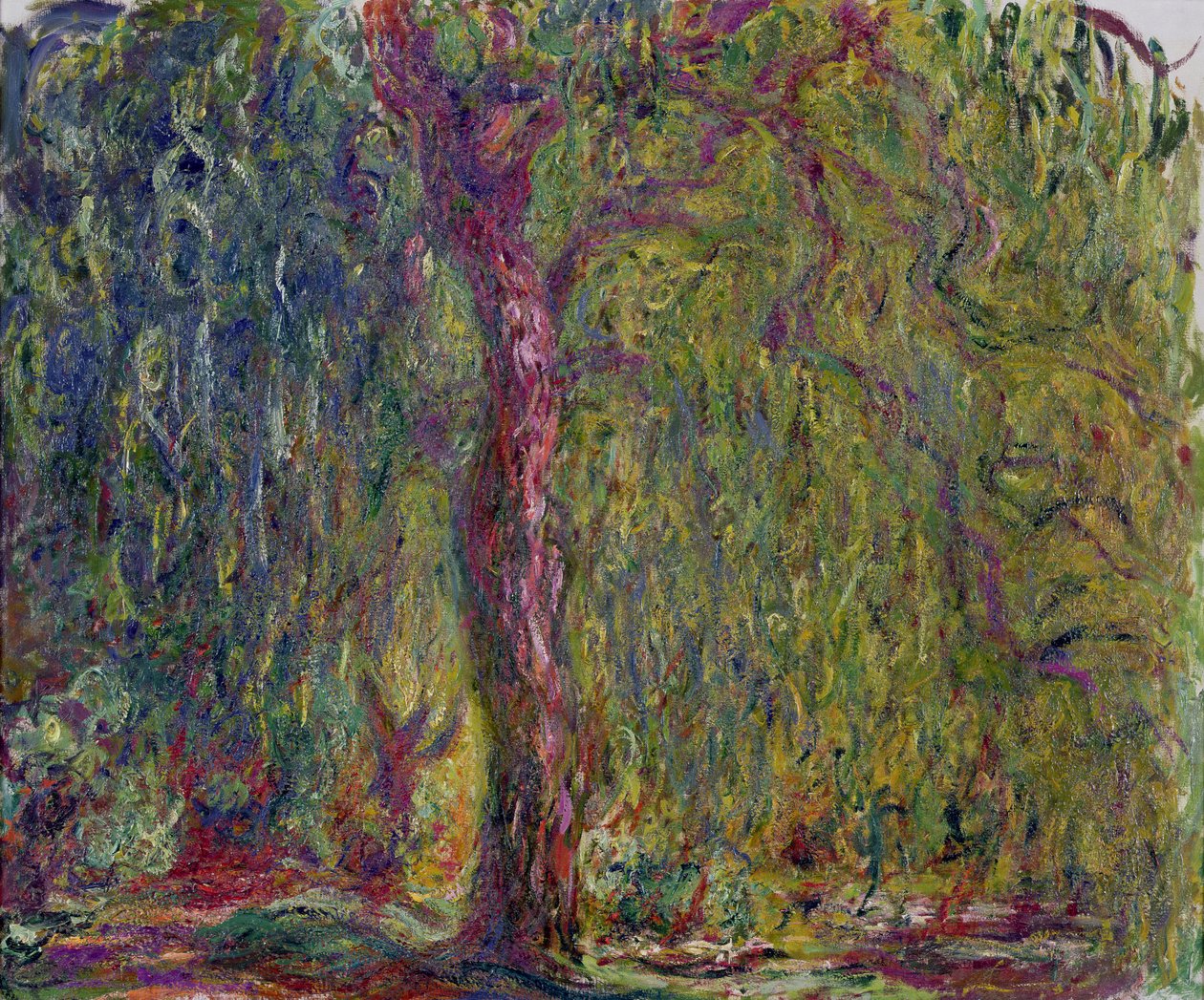 Weeping Willow, 1918-19 av Claude Monet