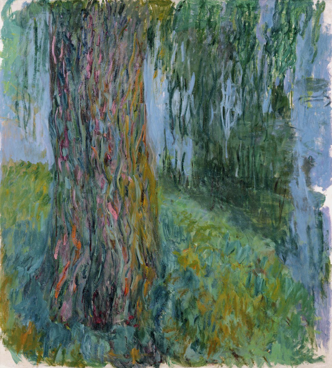 Weeping Willow and the Waterlily Pond, 1916-19 (se detalj 414404) av Claude Monet