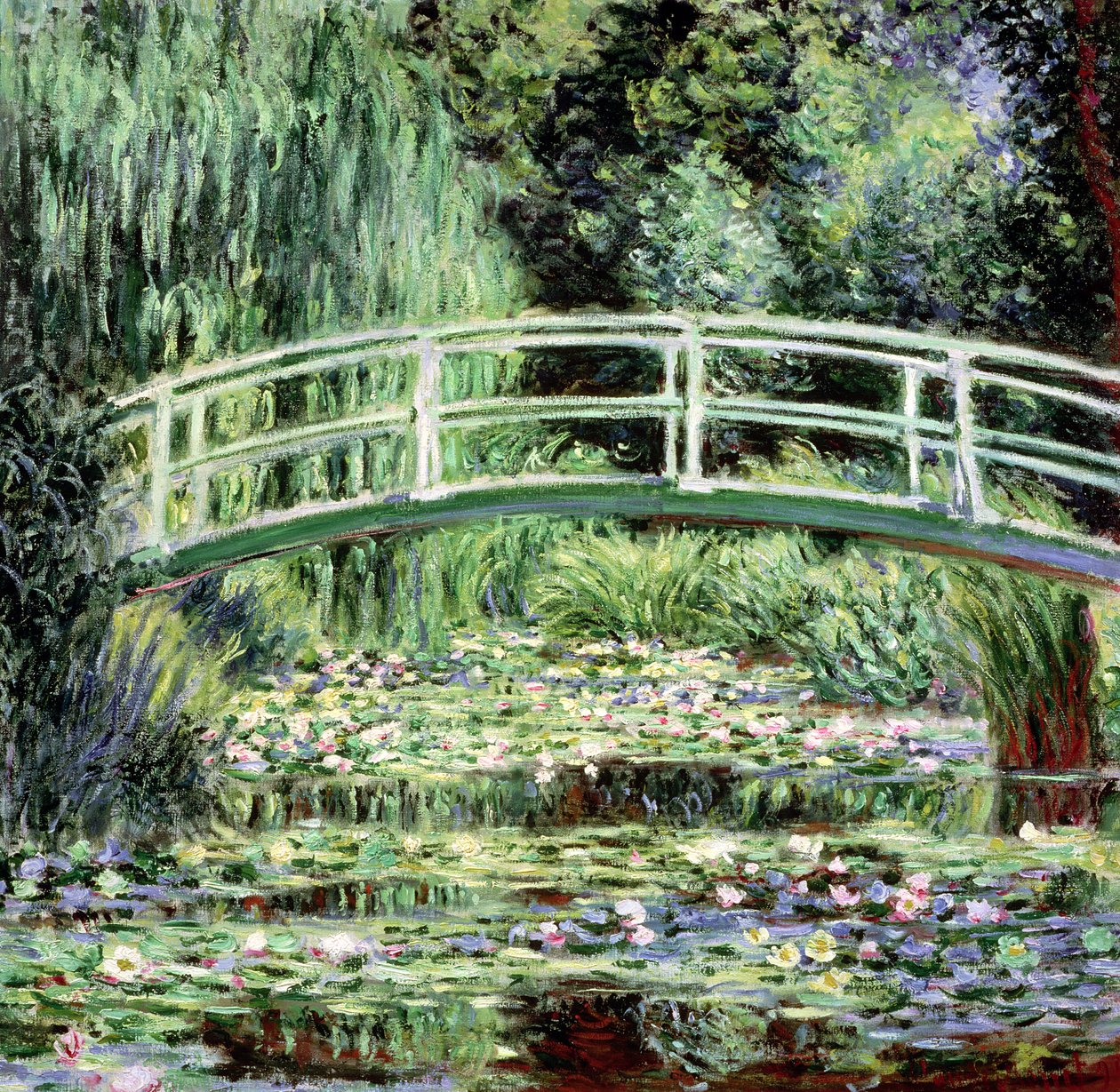 Vita näckrosor, 1899 av Claude Monet