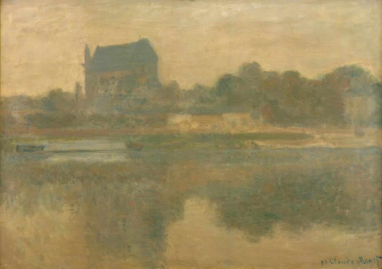 Vernon Church, dimma av Claude Monet