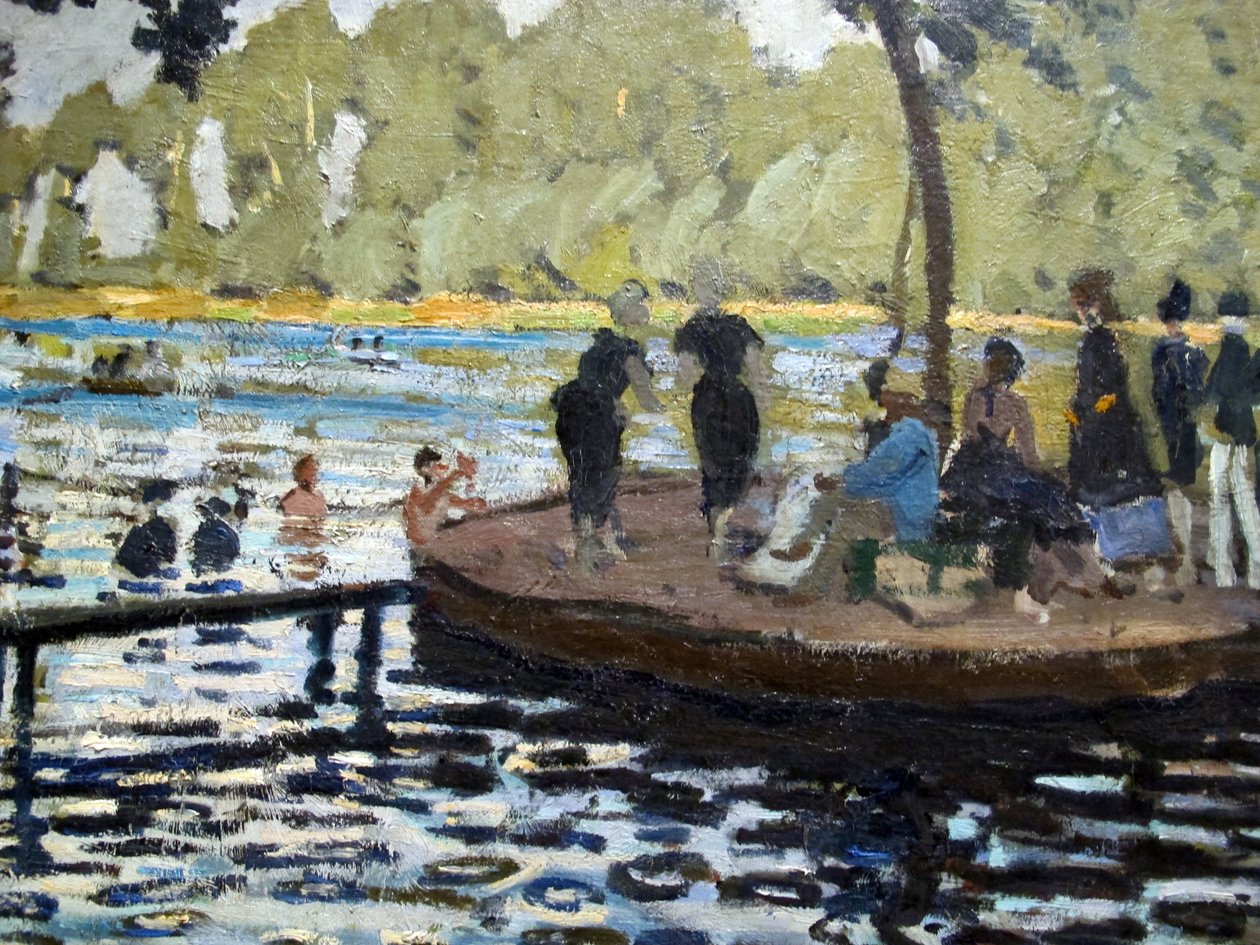 la grenouillère av Claude Monet