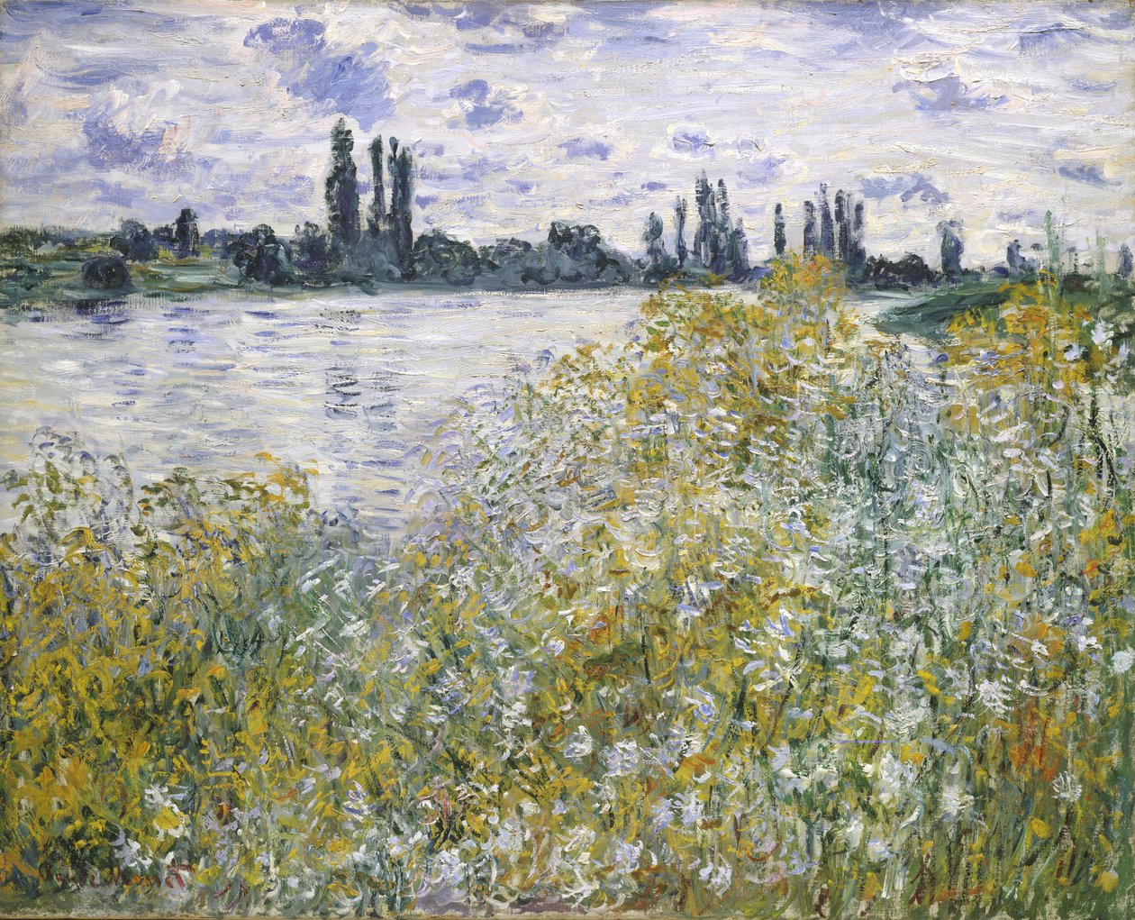 Île aux Fleurs near Vétheuil av Claude Monet