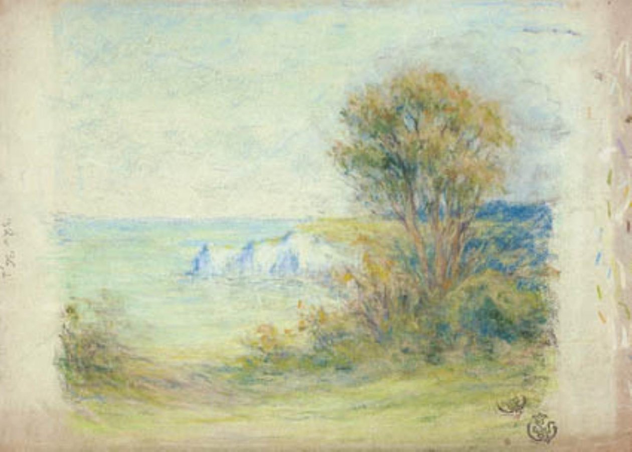 Klipporna vid Etretat av Claude Emile Schuffenecker