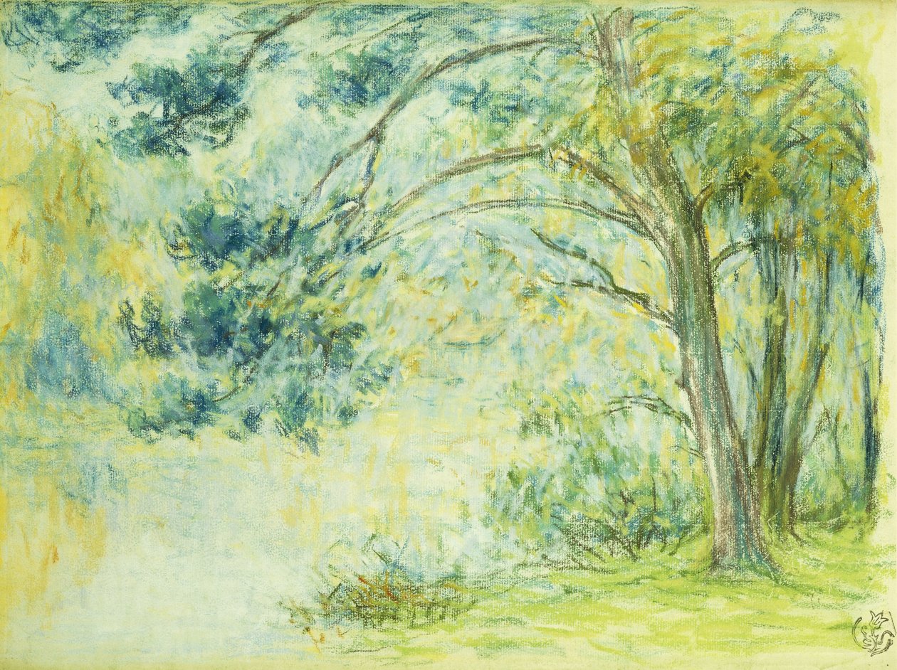 Landskap; Landsbygden av Claude Emile Schuffenecker